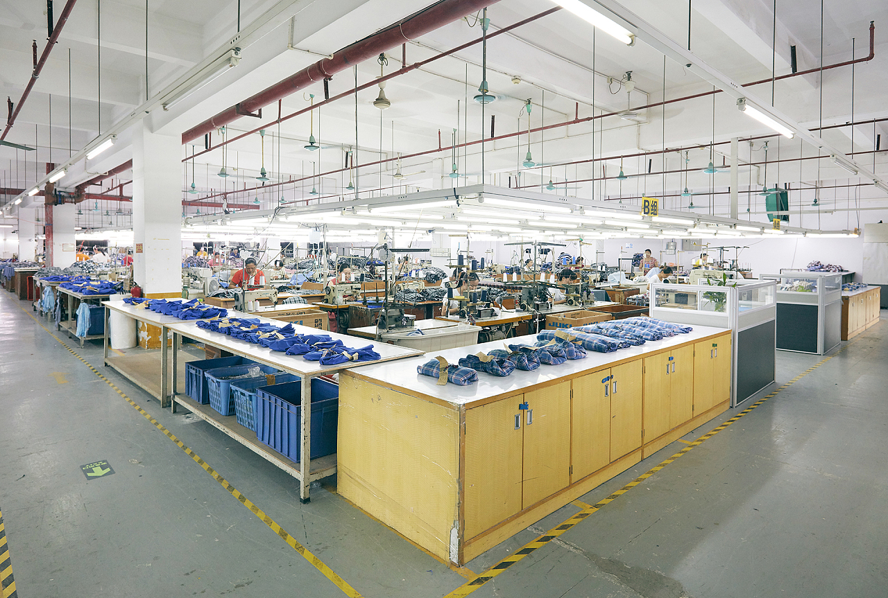 文華制衣公司 以影像記錄匠心，專業攝影團隊為深圳東莞工廠環境紀實